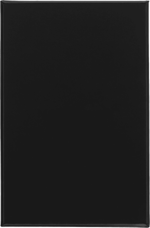 シルクノートブック XS ハードカバー 無地（ブルー）+ギフトボックス, 青 - 横