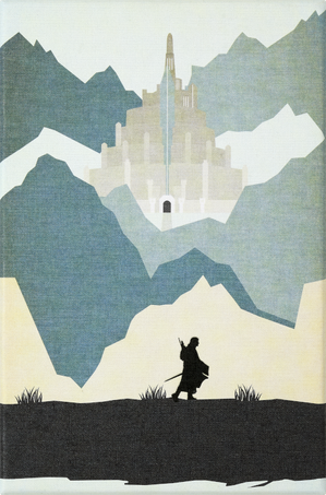 LE LOTR NTBK LARGE RULED ARAGORN W/BOX