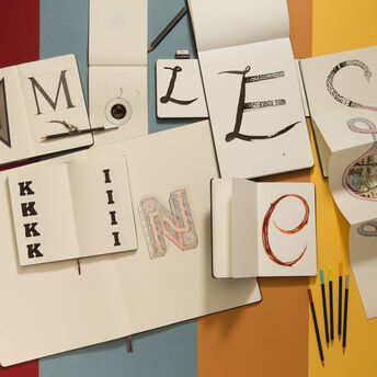 ART SKETCH PAD LG BLACK