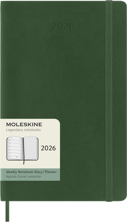 12M WKLY NTBK LG MYRTLE GREEN SOFT