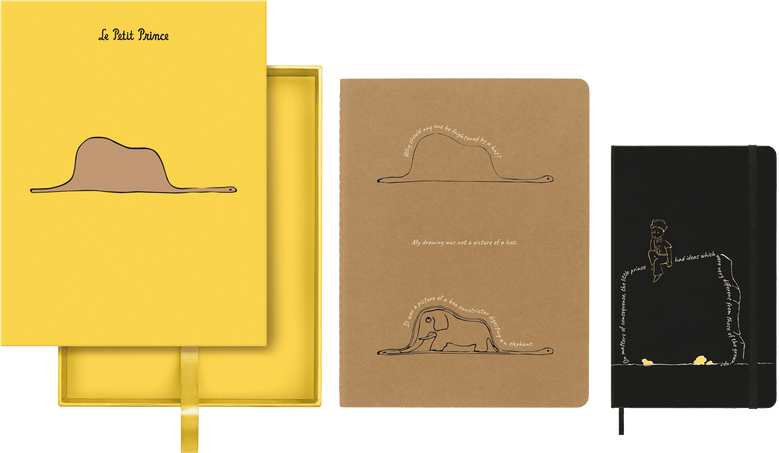 LE NB & CAHIER P.PRINCE SET ELEPHANT