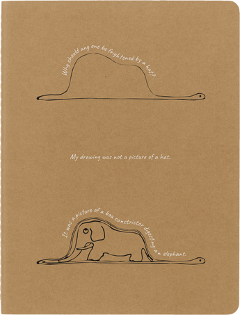 LE NB & CAHIER P.PRINCE SET ELEPHANT