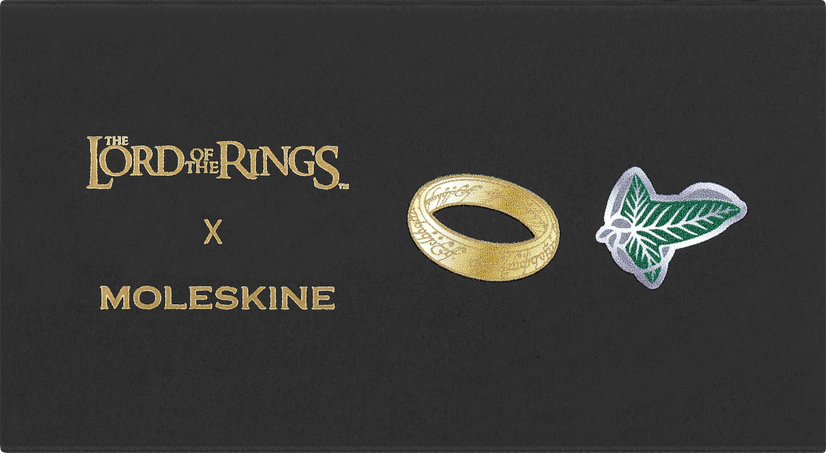 LOTR PINS BUNDLE x2 RING AND LEAF
