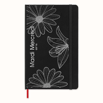MARDI LARGE PLANNER UNDATED - BLACK