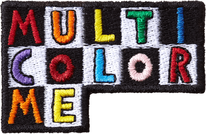 Patch Stick to Pride, Multicolor Me - Front view