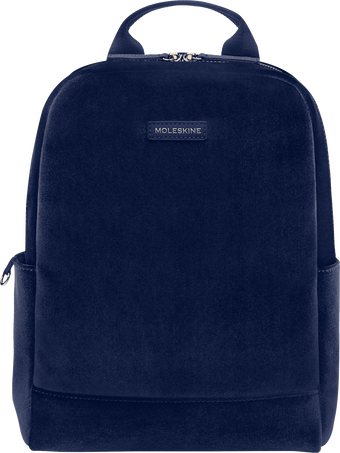 TEXTILE BACKPACK VELVET BLUE SAPPHIRE