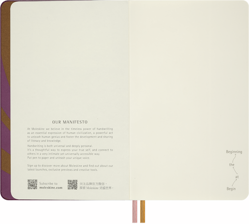 LE ALICE NOTEBOOK LARGE PLAIN NO BOX