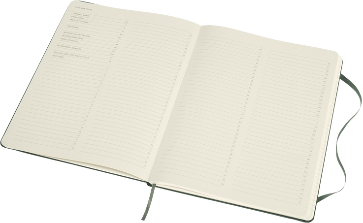 PRO NOTEBOOK XL HARD FOREST GREEN