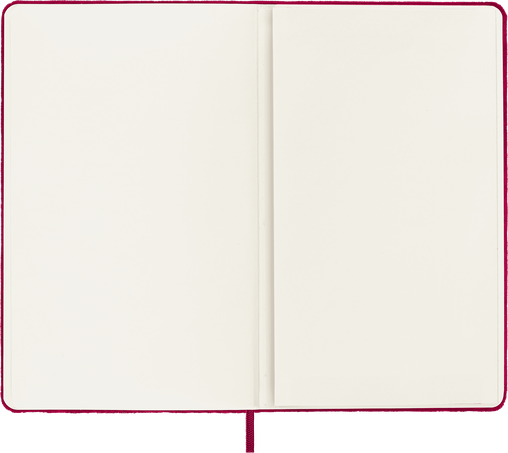 Velvet Notebook Red - Side view