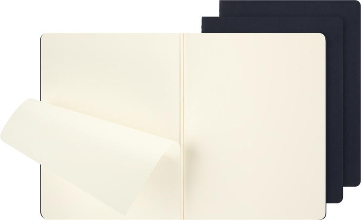 CAHIER JNLS XL PLA INDIGO.BLU