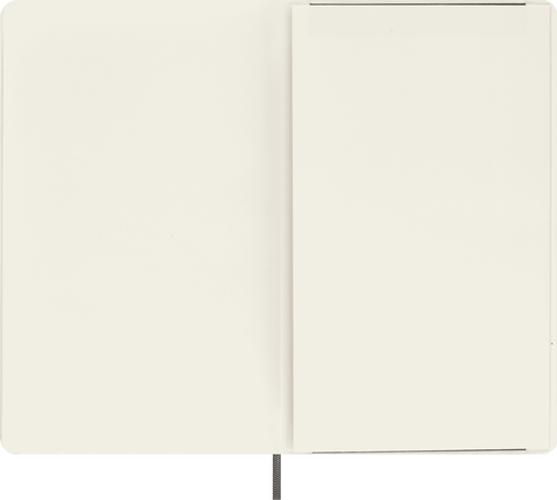 Smart notebook Large Soft cover, ruled, ブラック - 横