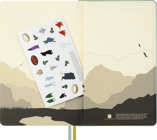 18M LORD OF THE RINGS WKLY NB L H NO BOX