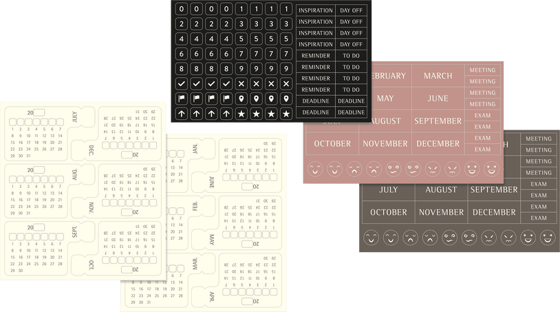 UNDATED WKLY NTB LG BLACK