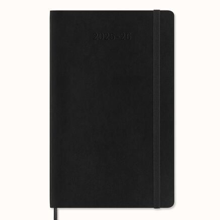 18M WKLY NTBK LG BLK SOFT