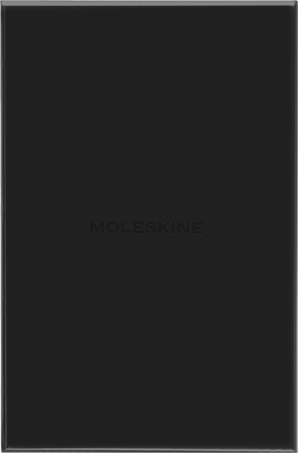 Silk Notebook Large, ruled, hard cover, with gift box, Bordeaux - Side view