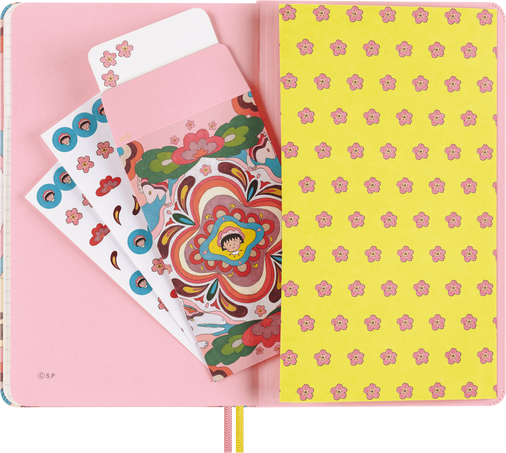 Sakura 18-Month Planner by Momoko Sakura Large, weekly planner 2024 in a Gift Box - Side view