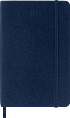 Classic Planner 2023 Weekly 12-Month, Sapphire Blue - Front view