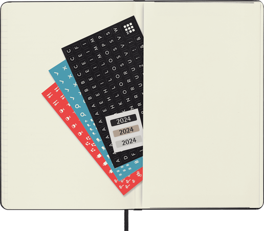 Classic Planner 2024 ブラック - 横