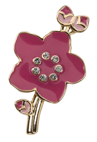 LE SAKURA CRYSTAL PIN