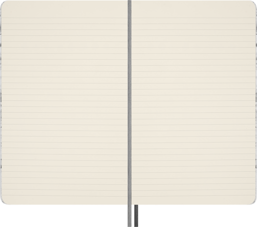 NASA-inspired Limited Edition Notebook Large, ruled, soft touch hard cover with gift box - Side view