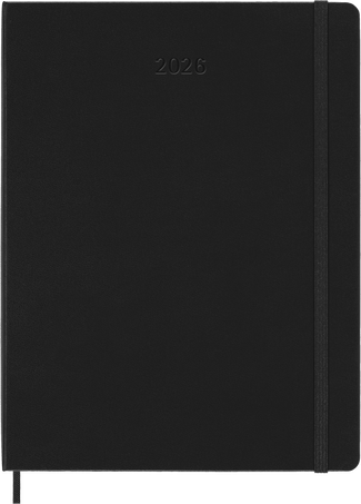 12M PRO WKLY VERT XL BLK HARD