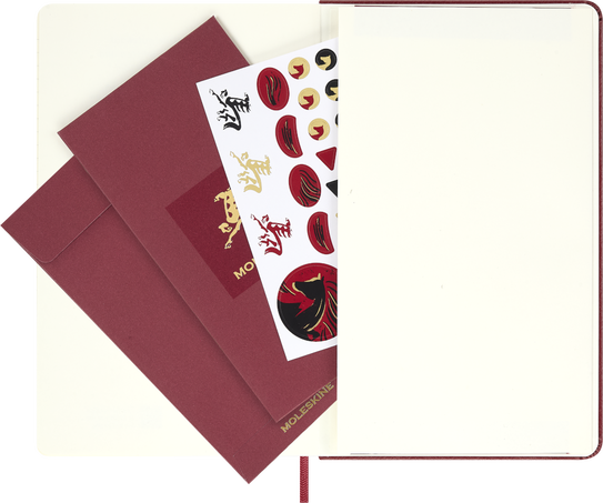 HORSE-VEGEA LARGE RULED NTBK+ BOX