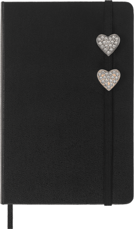 Letters and Symbols Heart, Gold - Side view