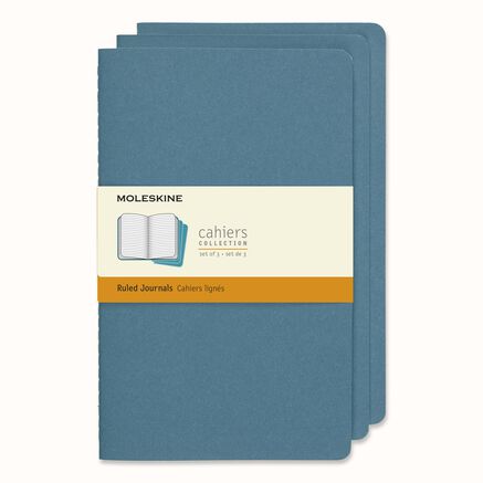 CAHIER JNLS LG RUL BRISK BLUE