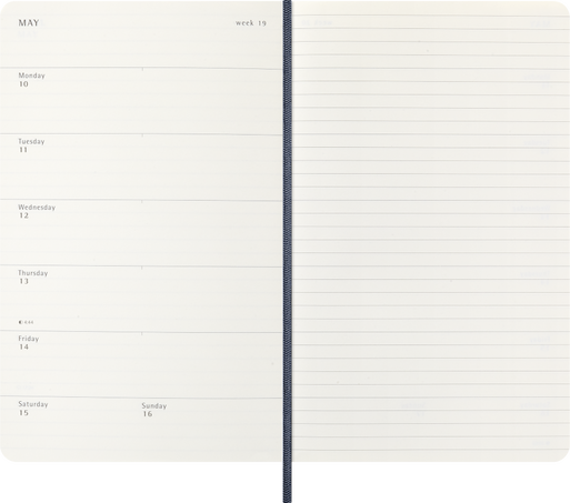 18M WKLY NTBK LG S.BLUE SOFT