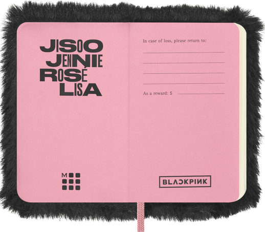 NTBK FUR XS PLAIN BLACK BOX BLACKPINK