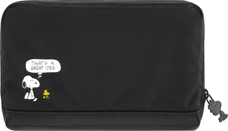 Peanuts Collector's Box Notebook, cahier, sticky notes, pouch & pencils - Side view