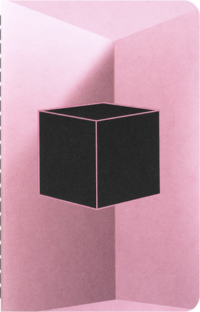 CAHIERS JOURNALS P PL SET OF 4-BLACKPINK