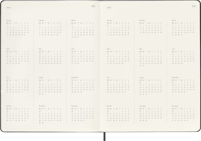 Smart PRO Planner 2026 Weekly 12-Month - Side view