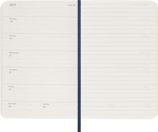 18M WKLY NTBK PK S.BLUE SOFT