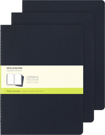 CAHIER JNLS XL PLA INDIGO.BLU