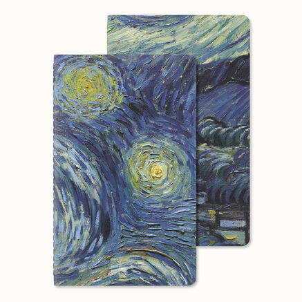 MOMA VAN GOGH SET OF 2 CAHIER L PLAIN