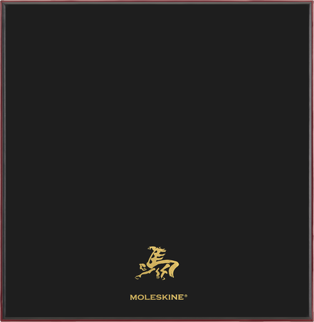 HORSE-THEMED BOX NB WOODCUT+BLACKW.PENC