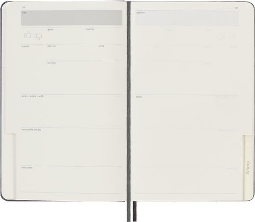 PASSION JOURNAL - MOVIES & TV