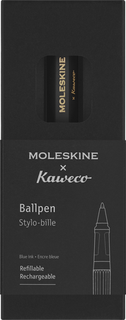 ボールペン（ブラック） モレスキン x Kaweco, ブラック, ブラック - 背面