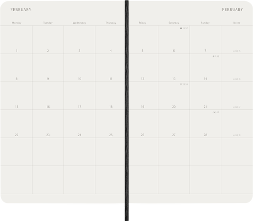12M MONTHLY LG BLK SOFT