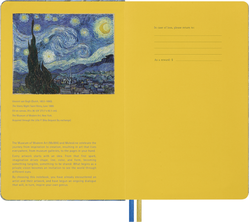 MOMA VAN GOGH NOTEBOOK LARGE RULED