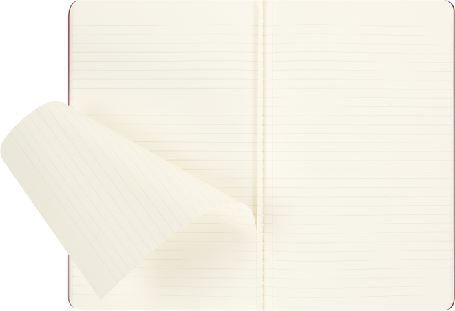 CAHIER JNLS L RUL PATTERN GRN-BLUE-RED