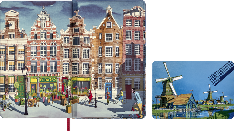 LE NB I AM AMSTERDAM LG RUL WHT