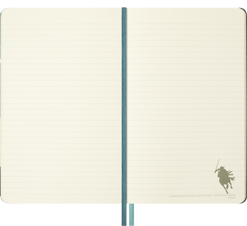 LE LOTR NTBK LARGE RULED ARAGORN W/BOX