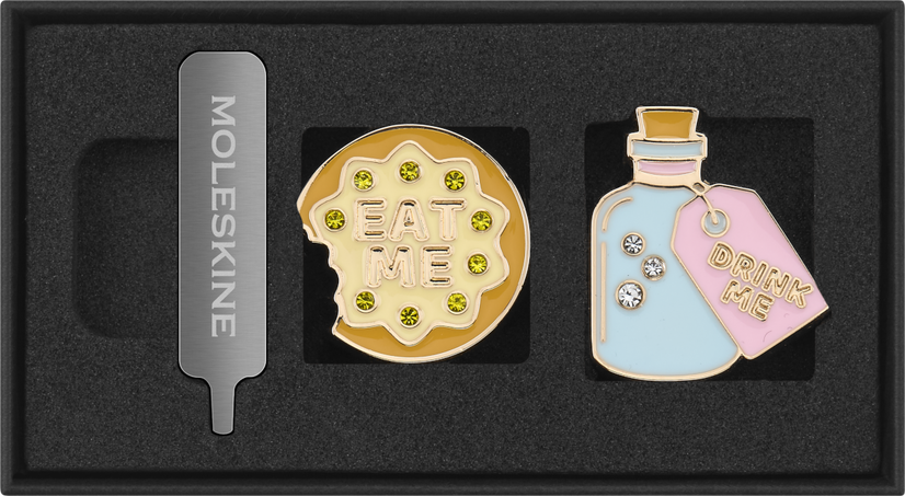 LE ALICE-2 PINS BUNDLE (EAT ME+DRINK ME)