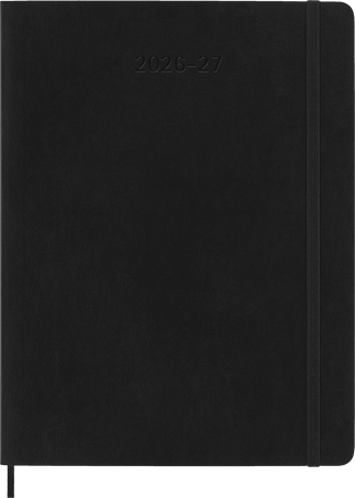 18M WKLY NTBK XL BLK SOFT