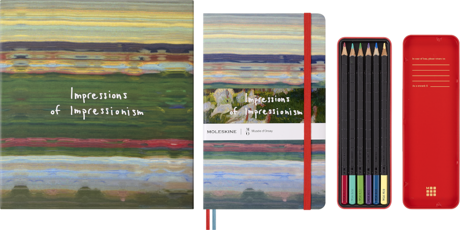 BUNDLE NTBK PL+6 PENCILS-M. D'ORSAY SKU4