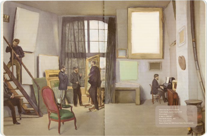 CAHIERS XL RULED - MUSEE D'ORSAY SKU5