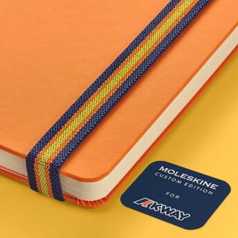 ラージ ハード カバー 無地（オレンジ）