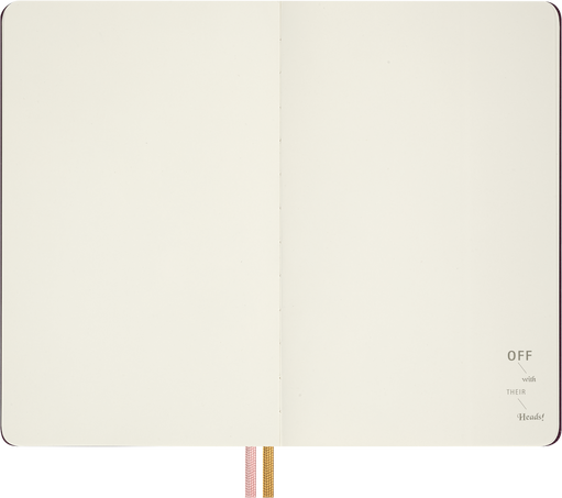 LE ALICE NOTEBOOK LARGE PLAIN NO BOX